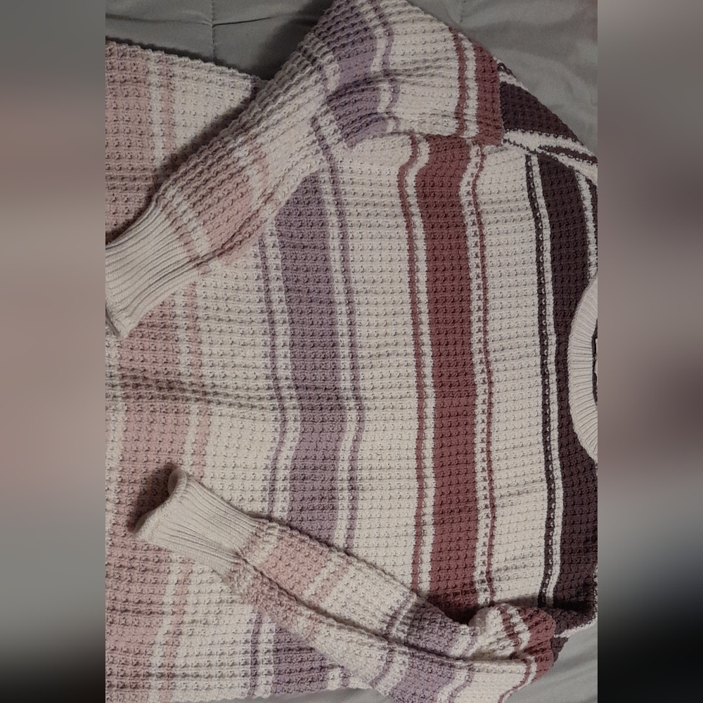 Aeropostale Multicolor Striped Sweater